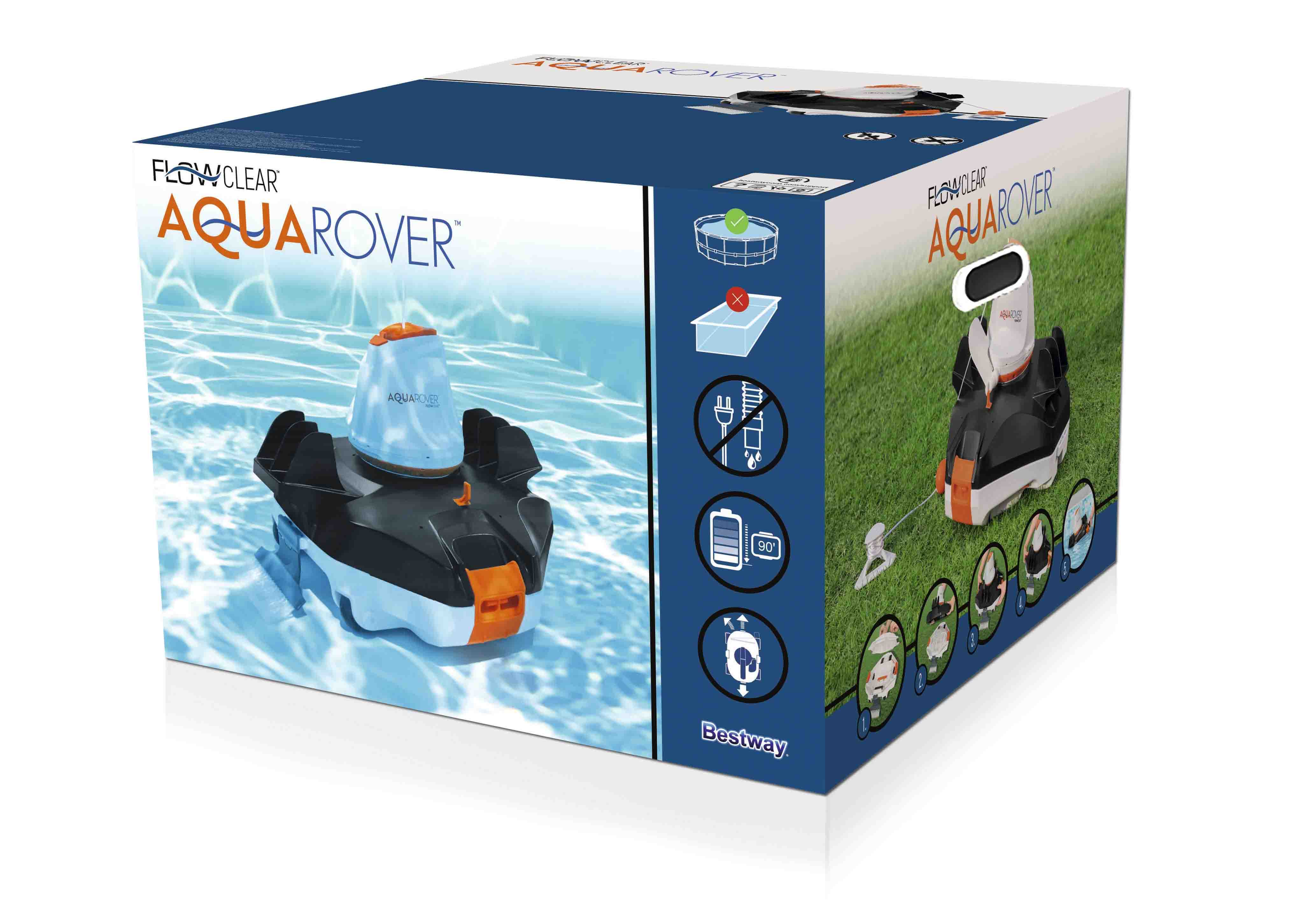 Пылесос робот Bestway AquaRover (рис.7)